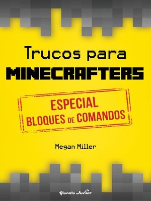 cover image of Trucos para minecrafters. Especial bloques de comandos